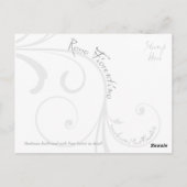 Twee briefkaart met krulgelige haren (Achterkant)