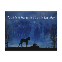 Twee Briefkaarten met een Thoroughbred Racehorse F