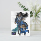 Twee Briefkaarten van Pulpy (Staand voorkant)