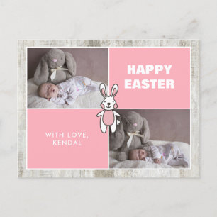 Twee Briefkaarten voor fotocollage Pasen