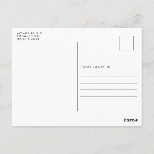 Twee Briefkaarten voor fotocollage Pasen (Achterkant)