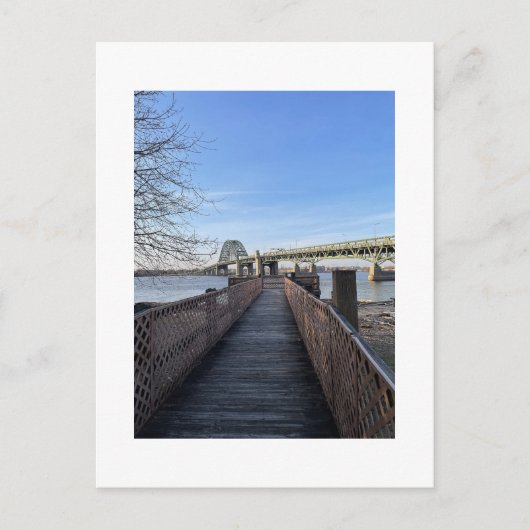 Twee bruggen met Briefkaart (Voorkant)