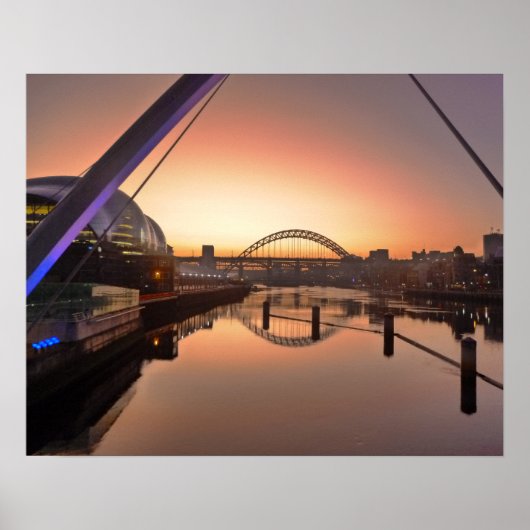 Twee Bruggen Poster (Voorkant)