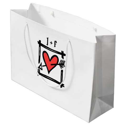 Twee Bruiden Biker Motorfiets Bruiloft Groot Cadeauzakje (Achterkant Gekanteld)