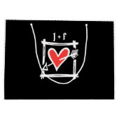 Twee Bruiden Biker Motorfiets Bruiloft Groot Cadeauzakje (Achterkant)