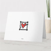 Twee Bruiden Biker Motorfiets Bruiloft Kaart (Achterkant)