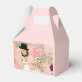 Twee bruiden geschenkdoos bedankdoosjes (Achterkant)