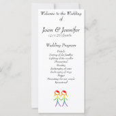 Twee Bruiden Regenboog Liefde (Voorkant)