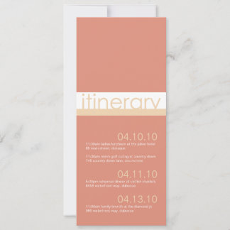 Twee bruiden reisplan aankondigingen