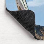 Twee bruine Pelicans Mousepad Muismat (Hoek)