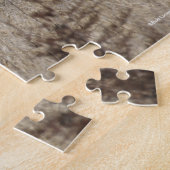 Twee buikpaarden die samen lopen legpuzzel (Zijkant)