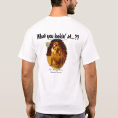 Twee Bulldog merk waar je naar kijkt? T-shirt (Achterkant)