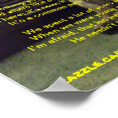 Twee bulledog-merk met RESCUED-Poster Poster (Hoek)