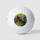 Twee Butterflies Golfballen (Voorkant)