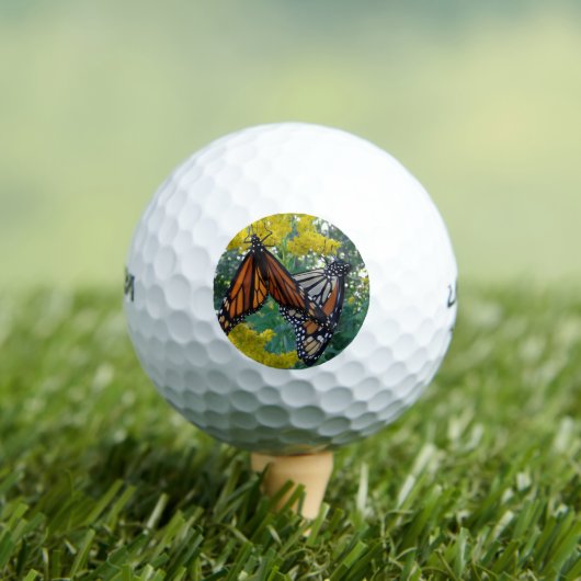 Twee Butterflies Golfballen (Insitu Shirt)