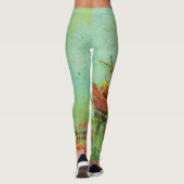"Twee Butterflies" Leggings (Achterkant)