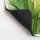 Twee Cala Lilies Waterverf Art - Multi Muismat (Hoek)