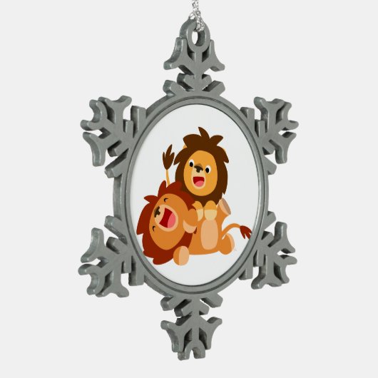 Twee Cartoon met klaploper, luiers, Ornament (Links)