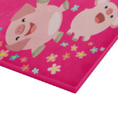 Twee Cartoons in het voorjaar van het snijvlak Snijplank (Hoek)