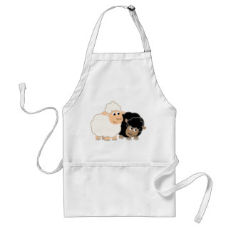 Twee Cartoons koken pron Standaard Schort