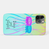 Twee Cartoons kwallen Case-Mate iPhone Case (Achterkant (horizontaal))