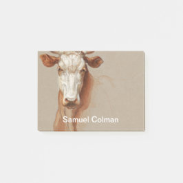 Twee Cattle-studies (1876) van Samuel Colman. Post-it® Notes