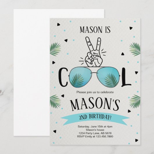 Twee cellen kaart (Voorkant / Achterkant)