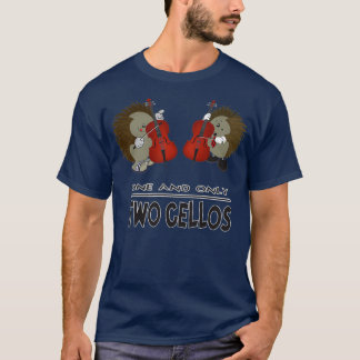 twee cellos t-shirt