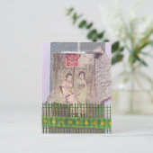 Twee cent ATC Briefkaart (Staand voorkant)
