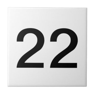 Twee centimeter tegeltje