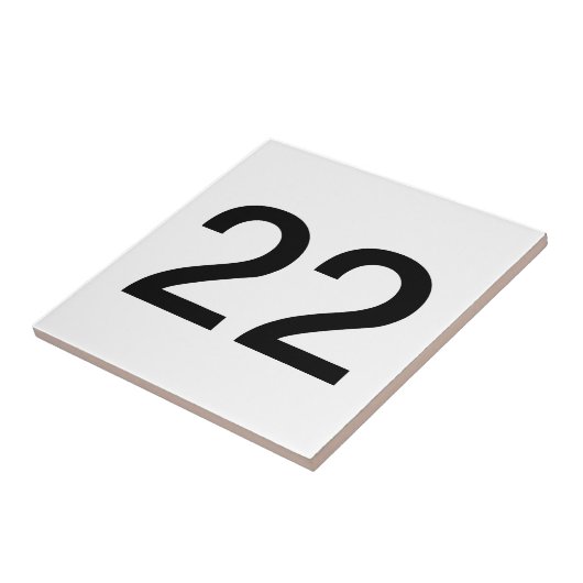 Twee centimeter tegeltje (Zijkant)