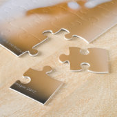 Twee champagneflessen legpuzzel (Zijkant)