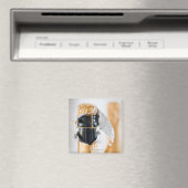 Twee champagneflessen magneet (Insitu (Vaatwasser))