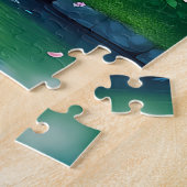 Twee charmante huisjes legpuzzel (Zijkant)