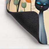 Twee charmante katten muismat (Hoek)