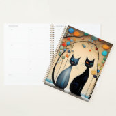 Twee charmante katten planner (Display)