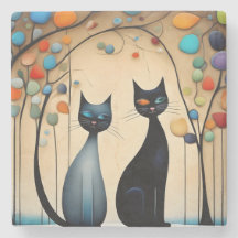 Twee charmante katten