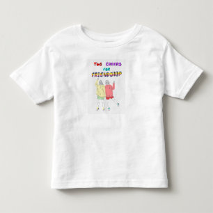 Twee Cheers Voor Vriendschap 30 Meisjes Juli Vrien Kinder Shirts