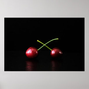 Twee Cherries Poster