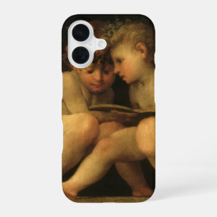 Twee cherubijnen lezend van Rosso Fiorentino, enge iPhone 16 Hoesje