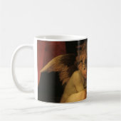 Twee cherubs lezend door Rosso Fiorentino, engelen Koffiemok (Links)