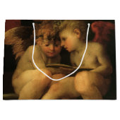 Twee cherubs lezend van Rosso Fiorentino, engelen Groot Cadeauzakje (Voorkant)
