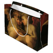 Twee cherubs lezend van Rosso Fiorentino, engelen Groot Cadeauzakje (Achterkant Gekanteld)