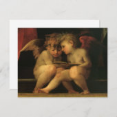 Twee Cherubs Lezing door Rosso Fiorentino, Angels (Voorkant / Achterkant)