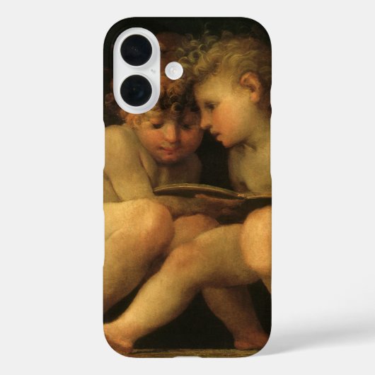 Twee Cherubs Lezing door Rosso Fiorentino, Angels Case-Mate iPhone Case (Achterkant)