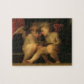 Twee Cherubs Lezing door Rosso Fiorentino, Angels Legpuzzel (Horizontaal)