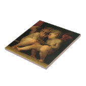 Twee Cherubs Lezing door Rosso Fiorentino, Angels Tegeltje (Zijkant)