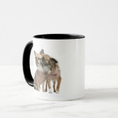 Twee Chihuahuas verkleed (2 jaar oud) Mok (Voorkant links)