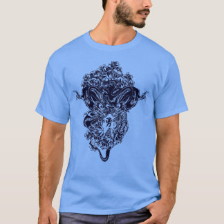 Twee Chinese draken vechten  T-shirt