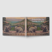 Twee Chipmunks op de Stump in Mountains Lake Gastenboek (Volledig)